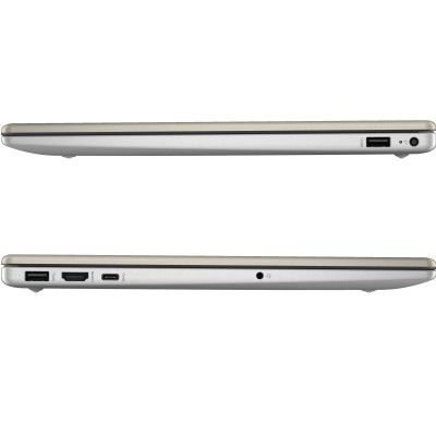 Ноутбук HP 15-fd0148ua 15.6" FHD IPS AG, Intel i5-1334U, 16GB, F512GB, UMA, DOS, золотистий