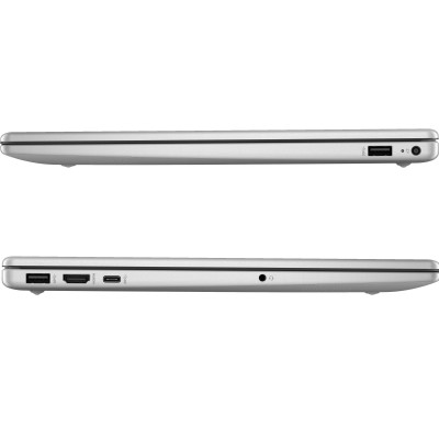 Ноутбук HP 15-fd0149ru 15.6" FHD IPS AG, Intel i7-1355U, 16GB, F512GB, UMA, DOS, серебристый