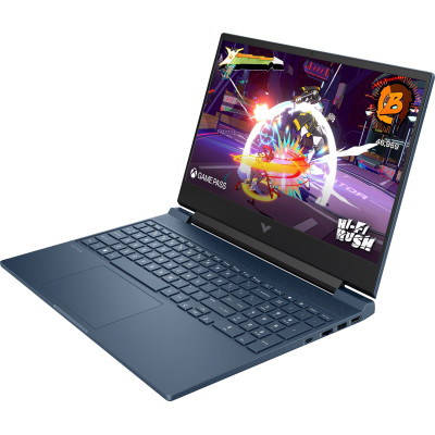 Ноутбук HP Victus 15-fb3049ru 15.6" FHD IPS AG, AMD R5-8645HS, 16GB, F512GB, NVD3050-6, DOS, синий