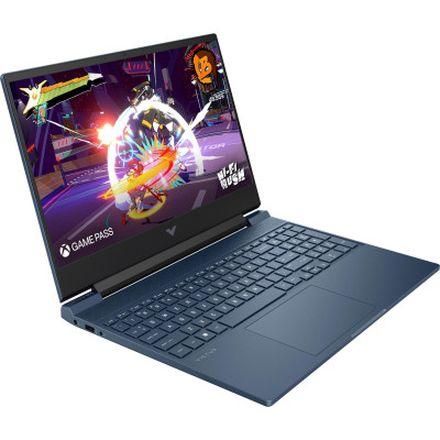 Ноутбук HP Victus 15-fb3049ru 15.6" FHD IPS AG, AMD R5-8645HS, 16GB, F512GB, NVD3050-6, DOS, синий