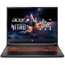 Ноутбук Acer Nitro V 16 ANV16-61 16&quot; WUXGA IPS, AMD R5-340, 16GB, F512GB, NVD4050-6, Lin, черный