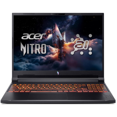 Ноутбук Acer Nitro V 16 ANV16-61 16" WUXGA IPS, AMD R5-340, 16GB, F512GB, NVD4050-6, Lin, черный