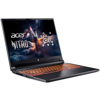 Ноутбук Acer Nitro V 16 ANV16-61 16" WUXGA IPS, AMD R5-340, 16GB, F512GB, NVD4050-6, Lin, черный