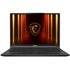 Ноутбук MSI Stealth A16 AI+ A3XWJG-084XUA 16&quot; QHD+ 240Hz OLED, Ryzen AI 9 HX 370_12C_24T, 32GB, F1TB, NVD5090-24, DOS, чорний