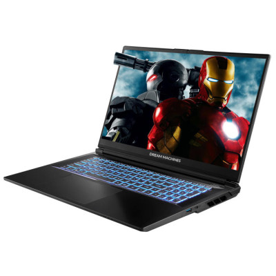 Ноутбук Dream Machines RG5060-17 17.3FHD IPS, Intel i9-14900HX, 32GB, F2TB, NVD5060-8, DOS, черный