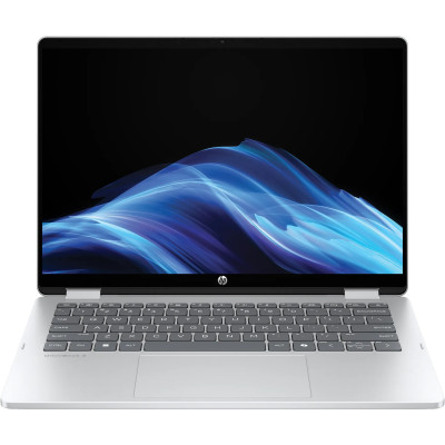 Ноутбук HP OmniBook 5 Flip x360 14" 2K IPS Touch, Intel 3-100U, 8GB, F512GB, UMA, DOS, серебристый