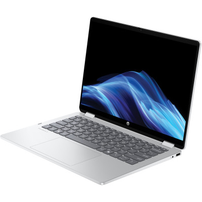 Ноутбук HP OmniBook 5 Flip x360 14" 2K IPS Touch, Intel 3-100U, 8GB, F512GB, UMA, DOS, серебристый