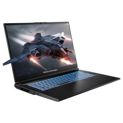 Ноутбук Dream Machines RG5060-17 17.3FHD IPS, Intel U9-275HX, 16GB, F1TB, NVD5060-8, DOS, черный