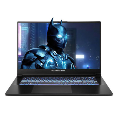 Ноутбук Dream Machines RG5070-17 17.3FHD IPS, Intel i9-14900HX, 32GB, F1TB, NVD5070-8, DOS, черный