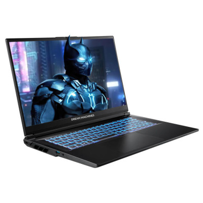 Ноутбук Dream Machines RG5070-17 17.3FHD IPS, Intel i9-14900HX, 32GB, F1TB, NVD5070-8, DOS, черный