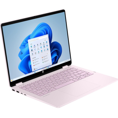 Ноутбук HP OmniBook 5 Flip x360 14" 2K IPS Touch, Intel 3-100U, 8GB, F512GB, UMA, DOS, розовый