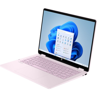 Ноутбук HP OmniBook 5 Flip x360 14" 2K IPS Touch, Intel 3-100U, 8GB, F512GB, UMA, DOS, розовый