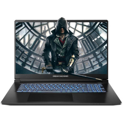 Ноутбук Dream Machines RT5050-17 17.3FHD IPS, AMD R7-260, 32GB, F1TB, NVD5050-8, DOS, черный