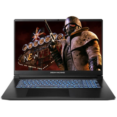 Ноутбук Dream Machines RT5070-17 17.3FHD IPS, AMD AI 7350, 32GB, F1TB, NVD5070-8, DOS, черный