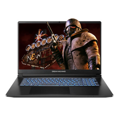 Ноутбук Dream Machines RT5070-17 17.3FHD IPS, AMD AI 7350, 32GB, F1TB, NVD5070-8, DOS, черный