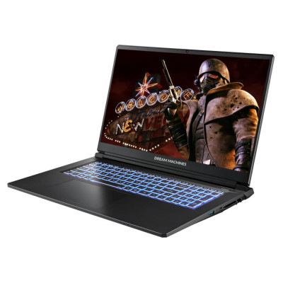 Ноутбук Dream Machines RT5070-17 17.3FHD IPS, AMD AI 7350, 32GB, F1TB, NVD5070-8, DOS, черный