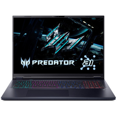 Ноутбук Acer Predator Helios Neo 18 PHN18-72 18" WQXGA IPS, Intel U9-275HX, 32GB, F1TB, NVD5070Ti-12, Lin, черный