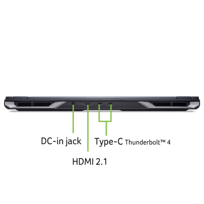 Ноутбук Acer Predator Helios Neo 18 PHN18-72 18" WQXGA IPS, Intel U9-275HX, 32GB, F1TB, NVD5070Ti-12, Lin, черный