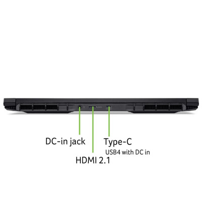 Ноутбук Acer Nitro V 16 ANV16-42 16" WUXGA IPS, AMD R7-260, 32GB, F1TB, NVD5060-8, Lin, черный