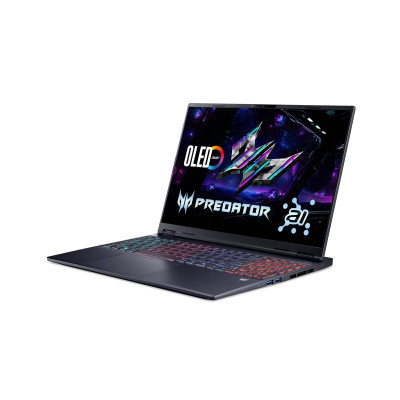 Ноутбук Acer Predator Helios Neo 16S PHN16S-71 16" OLED, Intel U9-275HX, 64GB, F2TB, NVD5060-8, Lin, черный