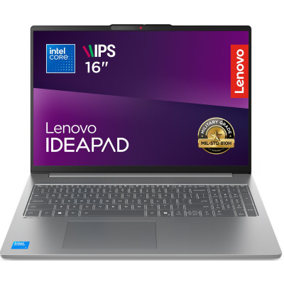 Ноутбук Lenovo IdeaPad Slim 5-16IRH10 16" WUXGA AG, Intel i5-13420H, 32GB, F1TB, UMA, DOS, серый