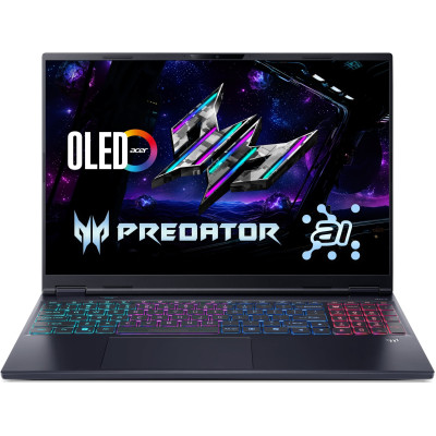 Ноутбук Acer Predator Helios Neo 16S PHN16S-71 16" OLED, Intel U9-275HX, 64GB, F2TB, NVD5070-8, Lin, чорний