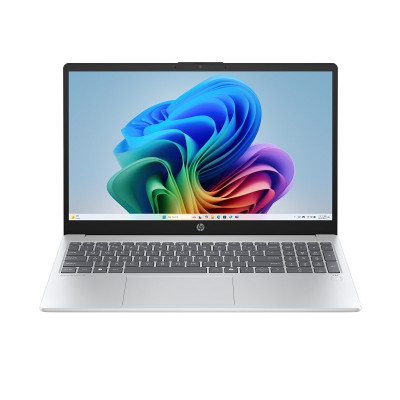 Ноутбук HP OmniBook 3 15-fn0004ru 15.6" FHD IPS AG, AMD AI 7350, 16GB, F1024GB, UMA, Win11, серебристый
