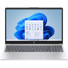 Ноутбук HP OmniBook 3 15-fn0010ua 15.6&quot; FHD IPS AG, AMD AI 5 340, 16GB, F512GB, UMA, Win11, сріблястий