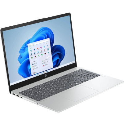 Ноутбук HP OmniBook 3 15-fn0008ru 15.6" FHD IPS AG, AMD AI 5 340, 16GB, F1024GB, UMA, Win11, серебристый