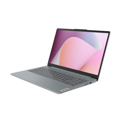 Ноутбук Lenovo IdeaPad Slim 3-15ABR8 15.6" FHD IPS AG, AMD R5-7430U, 16GB, F512GB, UMA, DOS, серый