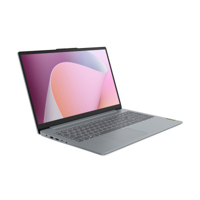 Ноутбук Lenovo IdeaPad Slim 3-15ABR8 15.6" FHD IPS AG, AMD R5-7430U, 16GB, F512GB, UMA, DOS, серый
