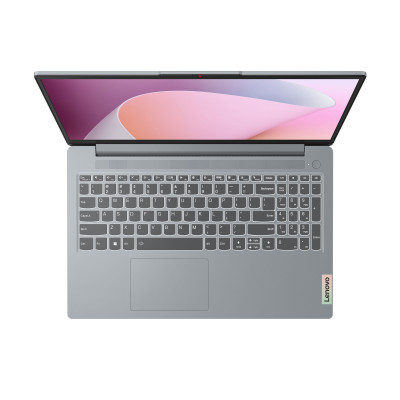 Ноутбук Lenovo IdeaPad Slim 3-15ABR8 15.6" FHD IPS AG, AMD R5-7430U, 16GB, F512GB, UMA, DOS, серый