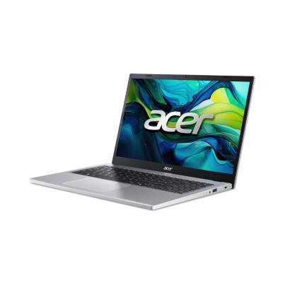 Ноутбук Acer Aspire Go AG15-21P 15.6" FHD IPS, AMD R5-7520U, 16GB, F512GB, UMA, Lin, сріблястий