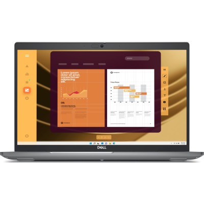 Ноутбук Dell Latitude 5550 15.6" FHD IPS AG, Intel U5 125U, 16GB, F512GB, UMA, Lin, серый
