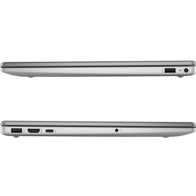 Ноутбук HP 250-G10 15.6" FHD IPS AG, Intel i5-1334U, 16GB, F512GB, UMA, DOS, серебристый
