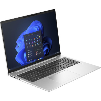 Ноутбук HP EliteBook 860-G11 16" 2.8K OLED IPS, Intel U7-165H, 64GB, F2048GB, UMA, NFC, DOS, серебристый