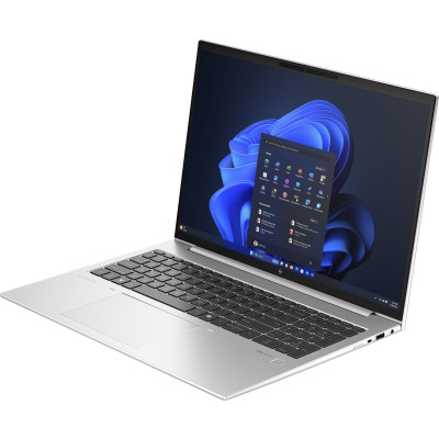 Ноутбук HP EliteBook 860-G11 16" 2.8K OLED IPS, Intel U7-165H, 64GB, F2048GB, UMA, NFC, DOS, серебристый