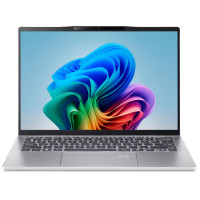 Ноутбук Acer Swift 14 AI SF14-61T 14" WUXGA IPS, AMD R9-365, 16GB, F512GB, UMA, Win11, сріблястий
