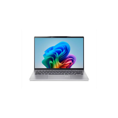Ноутбук Acer Swift 14 AI SF14-61T 14" WUXGA IPS, AMD R9-365, 16GB, F512GB, UMA, Win11, сріблястий