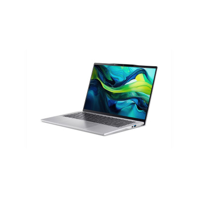 Ноутбук Acer Swift 14 AI SF14-61T 14" WUXGA IPS, AMD R9-365, 16GB, F512GB, UMA, Win11, сріблястий