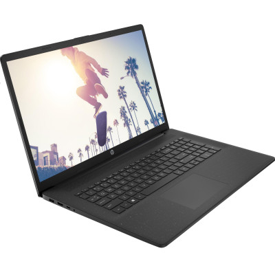 Ноутбук HP 17-cp2020ru 17.3" FHD IPS AG, AMD R5-7520U, 16GB, F512GB, UMA, DOS, черный
