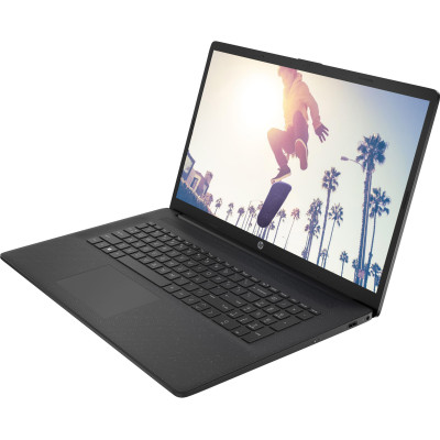 Ноутбук HP 17-cp2020ru 17.3" FHD IPS AG, AMD R5-7520U, 16GB, F512GB, UMA, DOS, черный