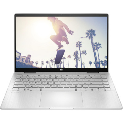 Ноутбук HP Pavilion x360 14-ek2005ru 14" FHD IPS Touch, Intel 5-120U, 16GB, F512GB, UMA, DOS, серебристый