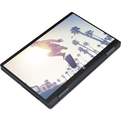 Ноутбук HP Pavilion x360 14-ek2004ru 14" FHD IPS Touch, Intel 5-120U, 16GB, F512GB, UMA, DOS, синий