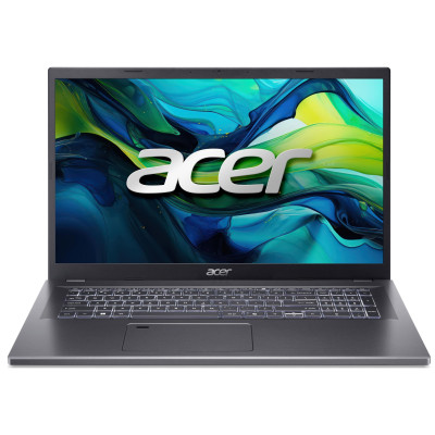 Ноутбук Acer Aspire 17 A17-51M 17.3" FHD IPS, Intel 7-150U, 16GB, F512GB, UMA, Lin, сірий