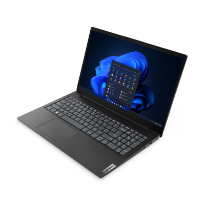 Ноутбук Lenovo V15-G4 15.6" FHD IPS AG, Intel i3-1315U, 16GB, F512GB, UMA, DOS, чорний