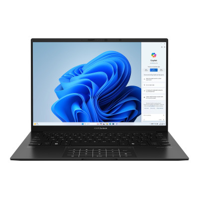 Ноутбук ASUS Zenbook 14 UM3406HA-PP025X 14" 3K OLED, AMD R7-8840H, 16GB, F1TB, UMA, Win11P, Черный