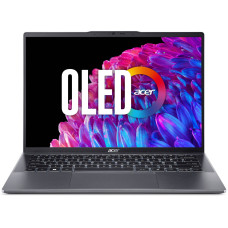 Ноутбук Acer Swift Go 14 SFG14-63 14&quot; 2.8K OLED, AMD R7-8845HS, 32GB, F1TB, UMA, Lin, сірий