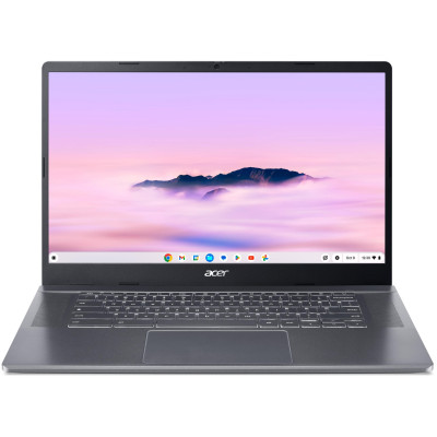 Ноутбук Acer Chromebook Plus CB515-2H 15" FHD IPS, Intel i5-1235U, 16GB, F512GB, UMA, ChromeOS, серый