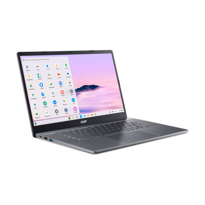 Ноутбук Acer Chromebook Plus CB515-2H 15" FHD IPS, Intel i5-1235U, 16GB, F512GB, UMA, ChromeOS, серый